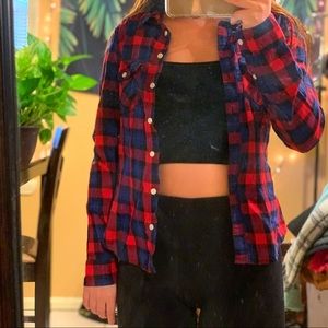 Flannel Top
